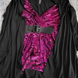 Style & Co women's size XL fancy blouse